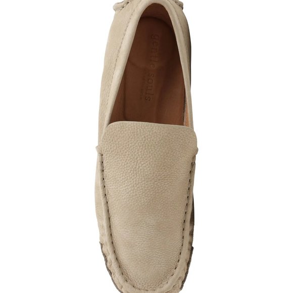 Gentle Souls by Kenneth Cole Mateo Beige Suede Drivers Men\'s Shoes main image 5